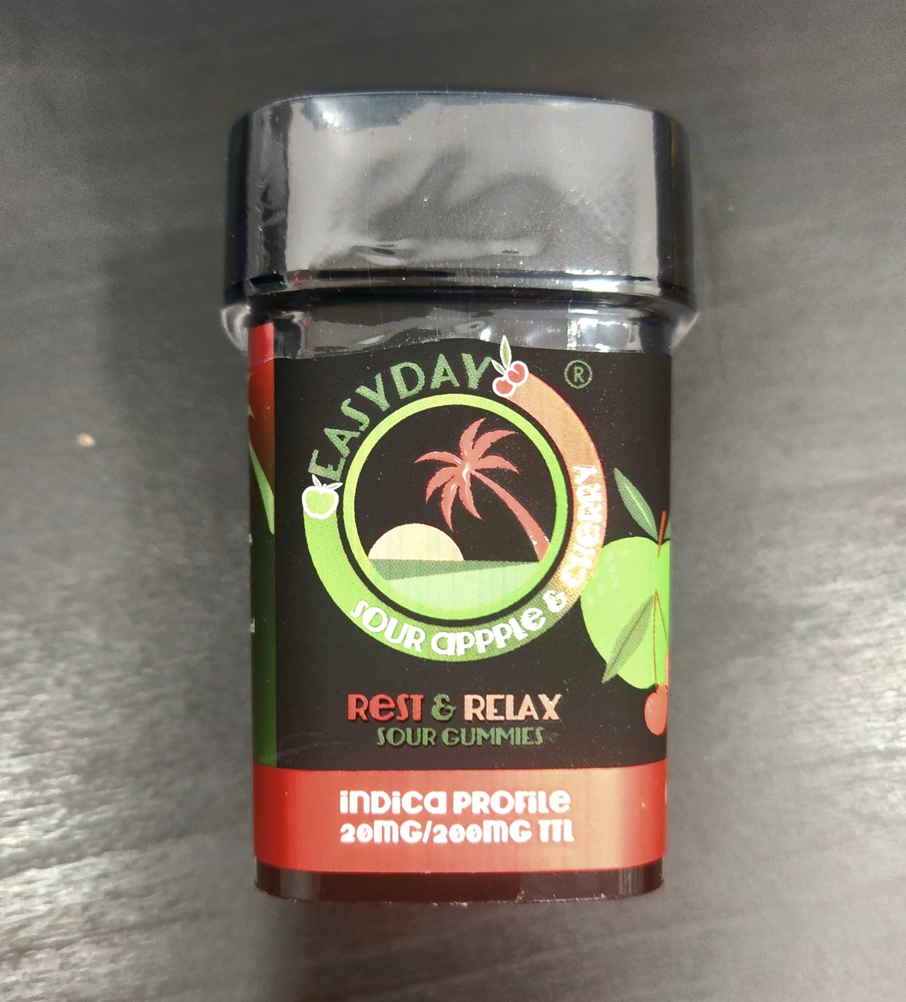 Sour Apple Cherry - Container 20mg - 10 Pack